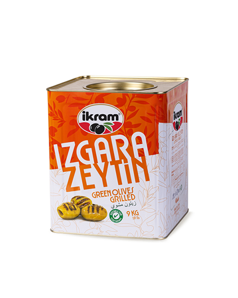 İKRAM IZGARA YEŞİL ZEYTİN JUMBO 9 KG/TNK