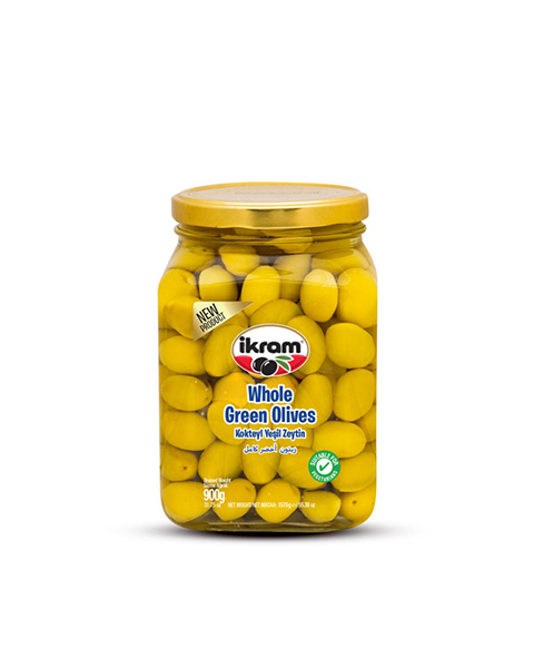 İKRAM YEŞİL ZEYTİN KOKTEYL 900 GR CAM