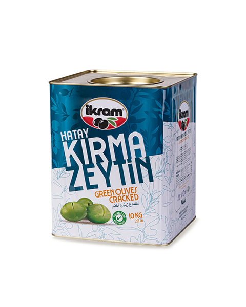 İKRAM YEŞİL ZEYTİN HATAY KIRMA 10 KG/TNK