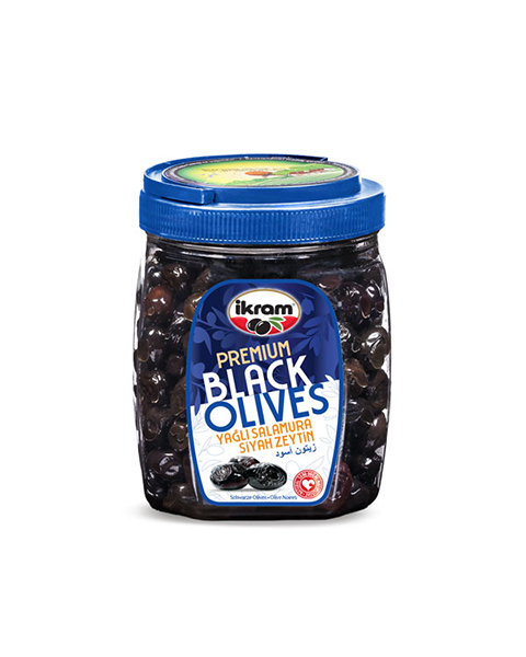 İKRAM SİYAH ZEYTİN PREMIUM YAĞLI SELE 800 GR PET 