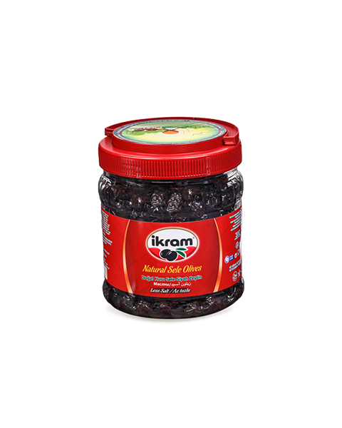 İKRAM SİYAH ZEYTİN KURU SELE 600 GR PET