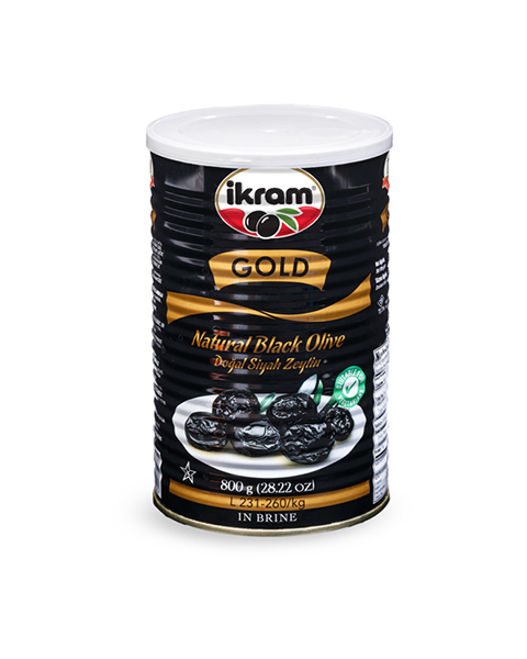 İKRAM SİYAH ZEYTİN SİYAH DOZE 3/2 800 GR /TNK