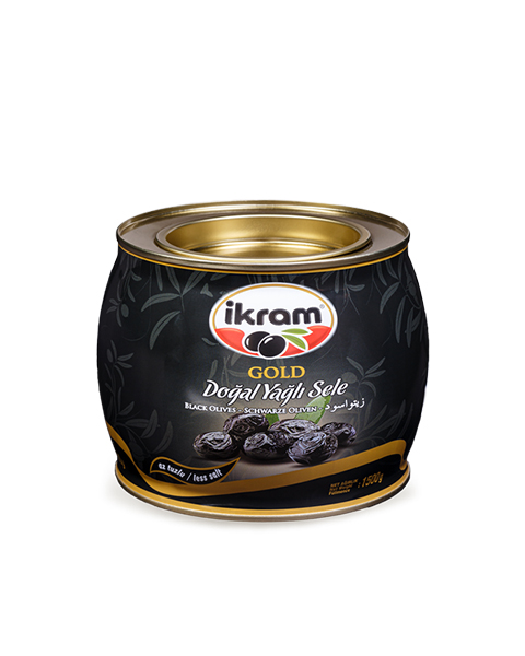 İKRAM SİYAH ZEYTİN YAĞLI SELE GOLD 1500 GR /TNK