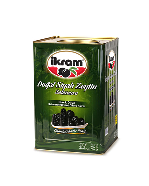 İKRAM SİYAH ZEYTİN GOLD SALAMURA 15 KG/TNK